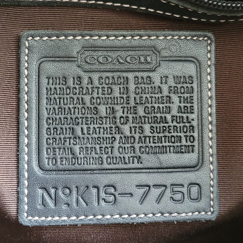 Coach style number